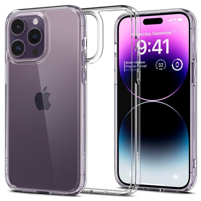 Pouzdro SPIGEN iPhone Pro Ultra Hybrid Crystal Clear Case