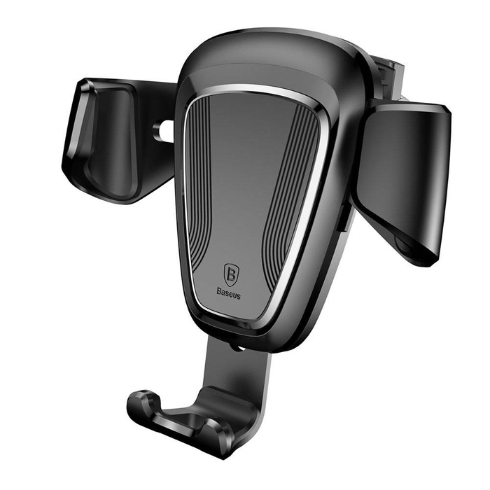 [APRÈS RETOUR] Baseus Gravity Car Mount Phone Bracket Air Vent Holder for 4-6" Devices black (SUYL-01)