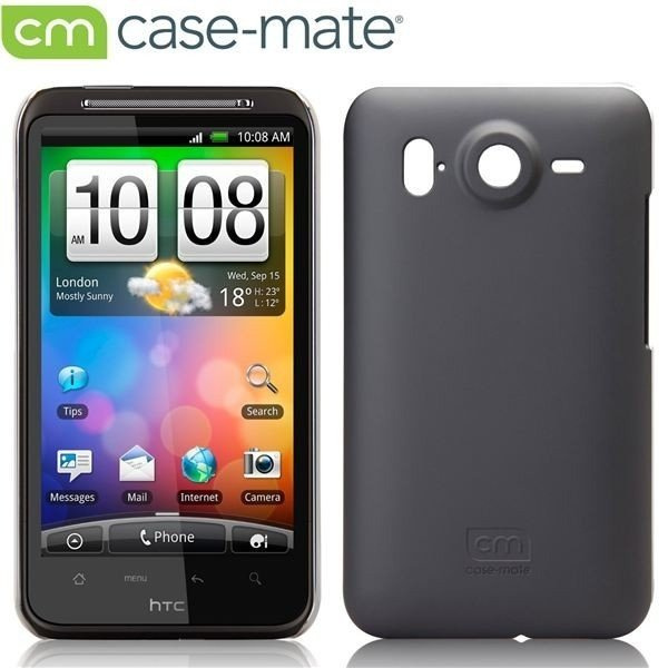 ETUI CASE-MATE Étui noir pour HTC Desire HD à peine visible