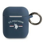 Hülle US POLO Apple AirPods Marineblaues Gehäuse