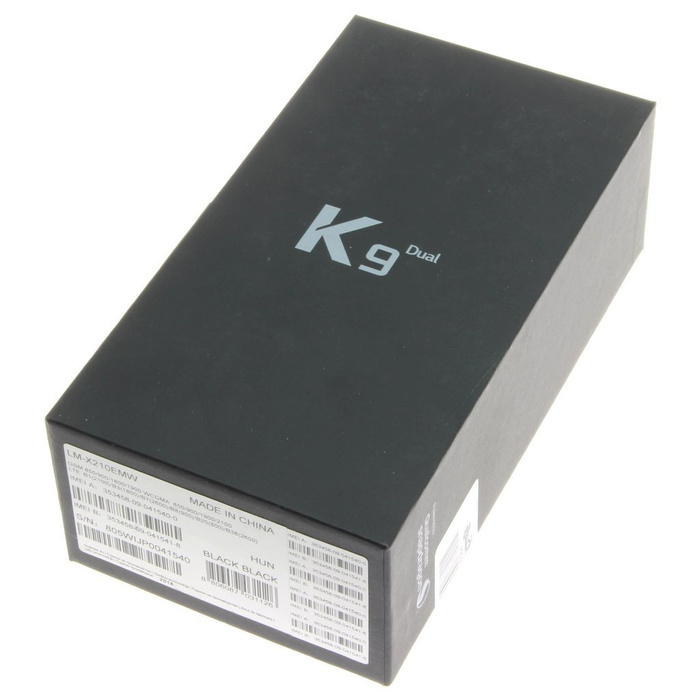 KARTON LG K9 Dual Black Original 2PIN EU