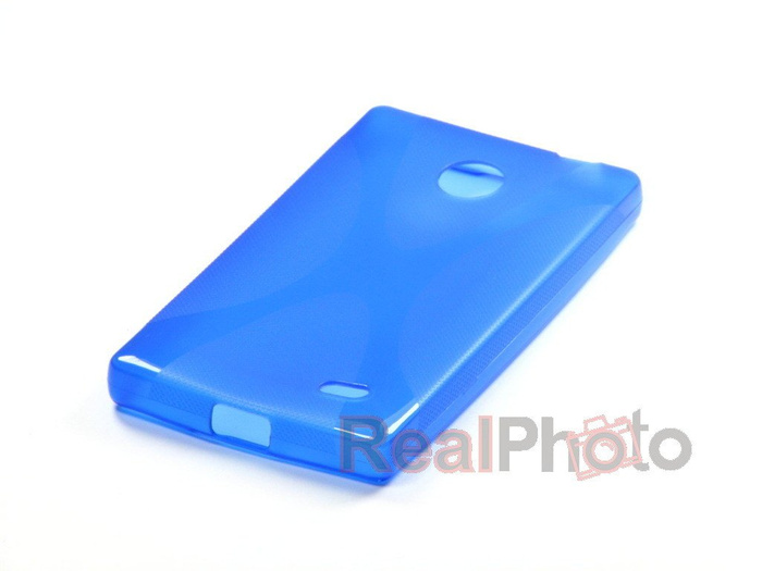 Cover X-Line Nokia X Blue Silicone Case