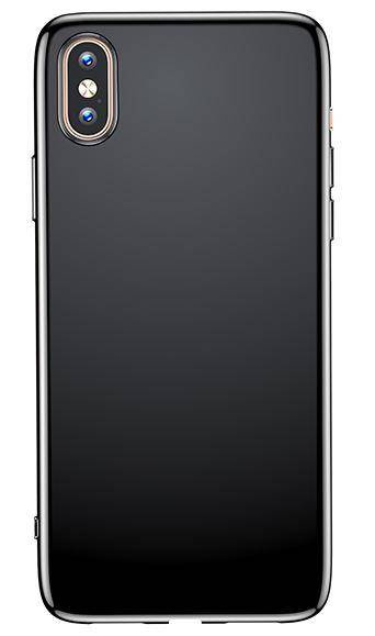 Case Case T-PHOX SHINY iPhone Xs MAX BLACK Case