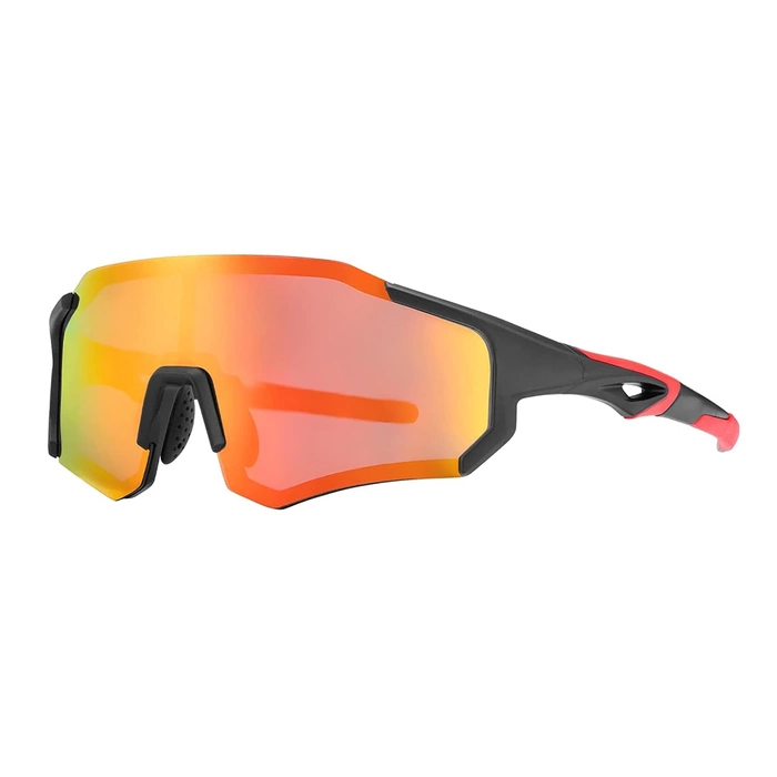 Lunettes de vélo polarisantes Rockbros 10182 - rouge