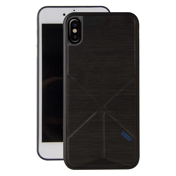 Puzdro UNIQ Apple iPhone X Xs Transforma Ligne Black Case