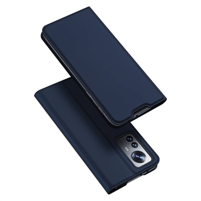 Dux Ducis Skin Pro Holster Cover Flip Cover pour Xiaomi 12 Pro bleu