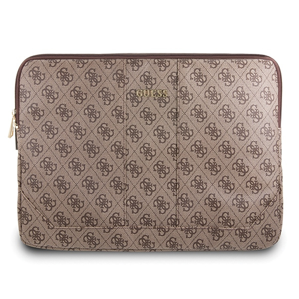 Pouzdro GUESS Pouzdro na notebook 13 4G UPTOWN Brown Case