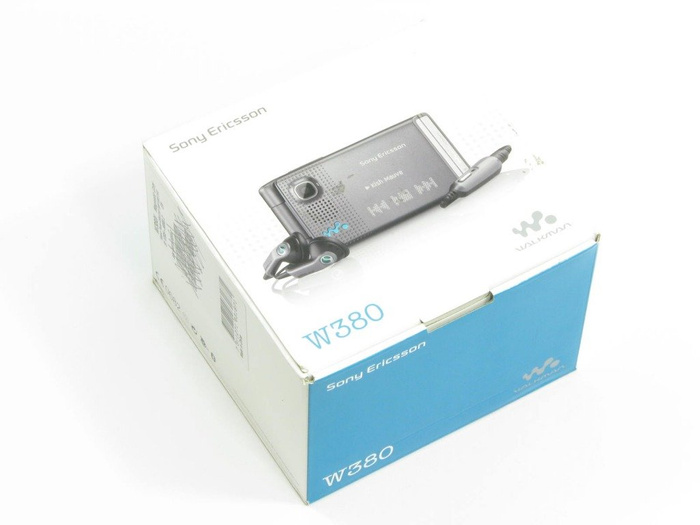 SONY ERICSSON W380i Box SE CD-Kabel-Treiber Handbuch