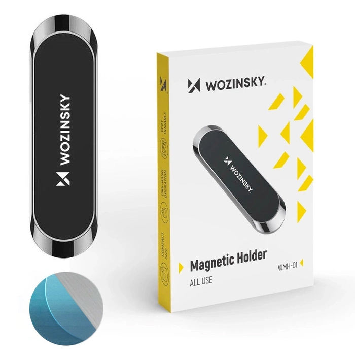 Wozinsky Magnetic Dashboard Mount Adhésif Noir (WMH-01)