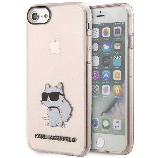 Karl Lagerfeld KLHCI8HNCHTCP iPhone 7/8/ SE 2020 / SE 2022 rose/rose durcase Ikonik Choupette