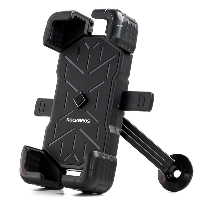 Rockbros 25210030007 support de téléphone pour moto - noir