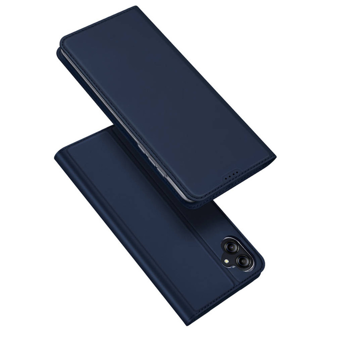 Dux Ducis Skin Pro Hülle für Samsung Galaxy A04e Flip Cover Card Wallet Stand blau