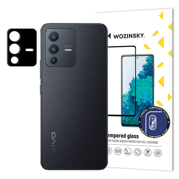 Wozinsky Full Camera Glass 9H Vidrio templado para cámara completa Vivo V23 5G Cámara