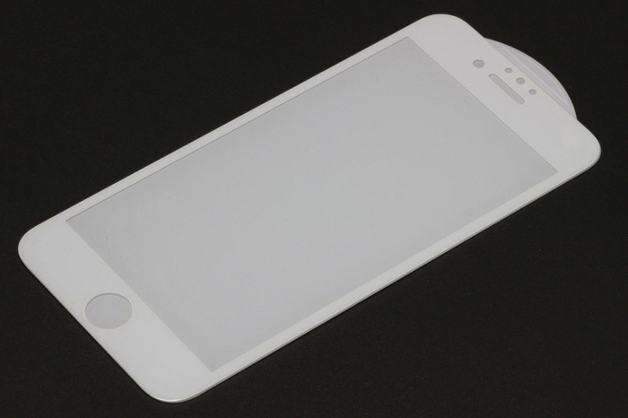 Glass Toughened Glass 4D Curved BEST GUARD Apple iPhone 7 8 WHITE