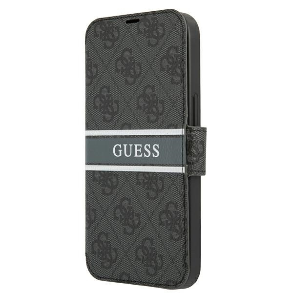 GUESS Apple iPhone 13 Mini Book 4G Case szürke Telefontok