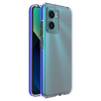 Cover in gel Spring Case con cornice colorata per Xiaomi Redmi 10 blu scuro