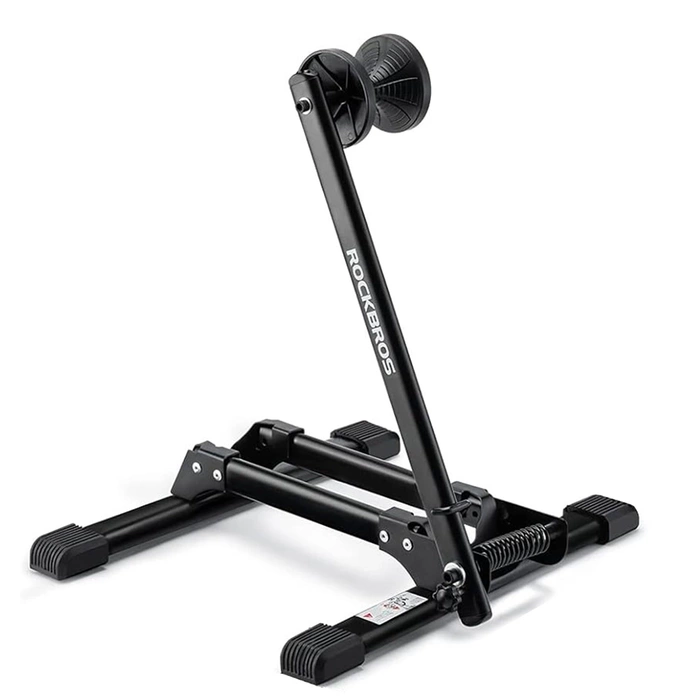 [RETURNED ITEM] Rockbros 27210001001 foldable bicycle stand - black