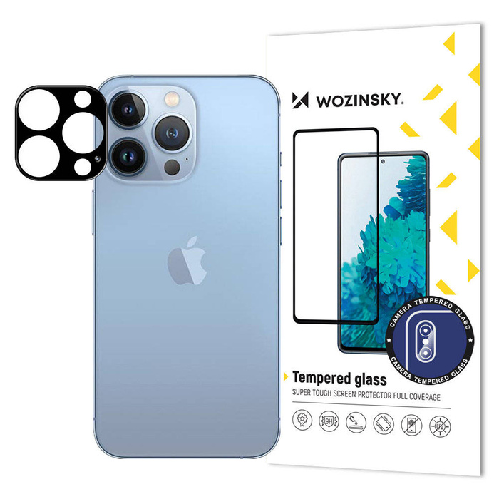 Wozinsky Full Camera Glass 9H Full Camera Verre Trempé pour iPhone 13 Pro Camera