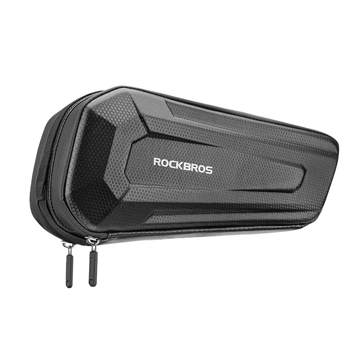 Sacoche de vélo étanche Rockbros B66 pour cadre - noir