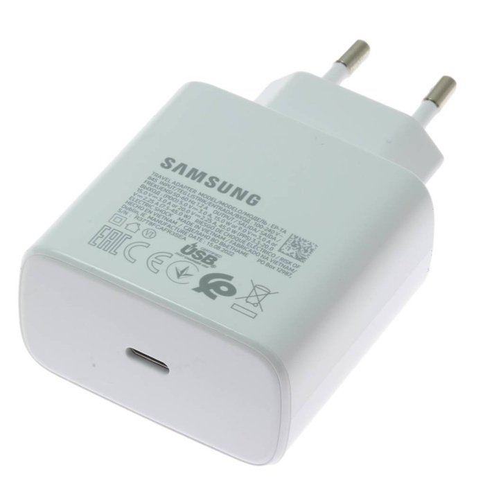 Original SAMSUNG EP-TA800 Super Fast Charging Noir