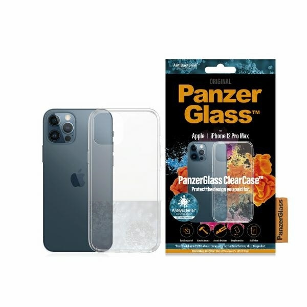 PanzerGlass ClearCase iPhone 12 Pro Max 6.7" Antibacterial clear