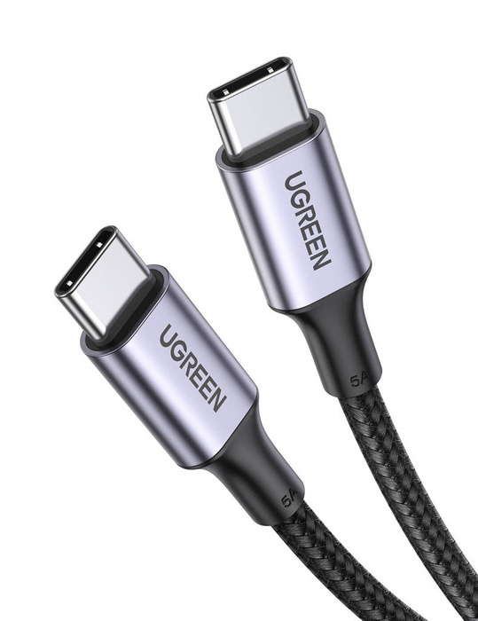 Cable USB-C a USB-C UGREEN US316, 100W, 1m (negro) 70427B