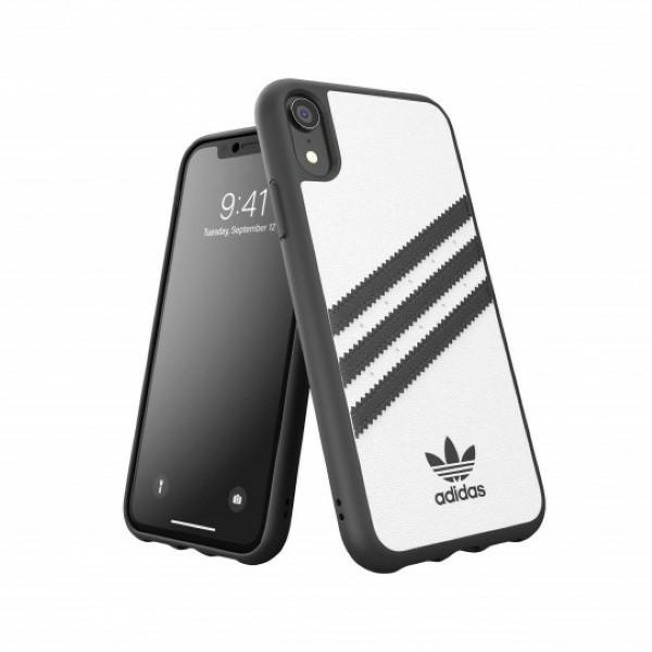 Adidas Moulded Case PU iPhone XR white-black/white-black 32808