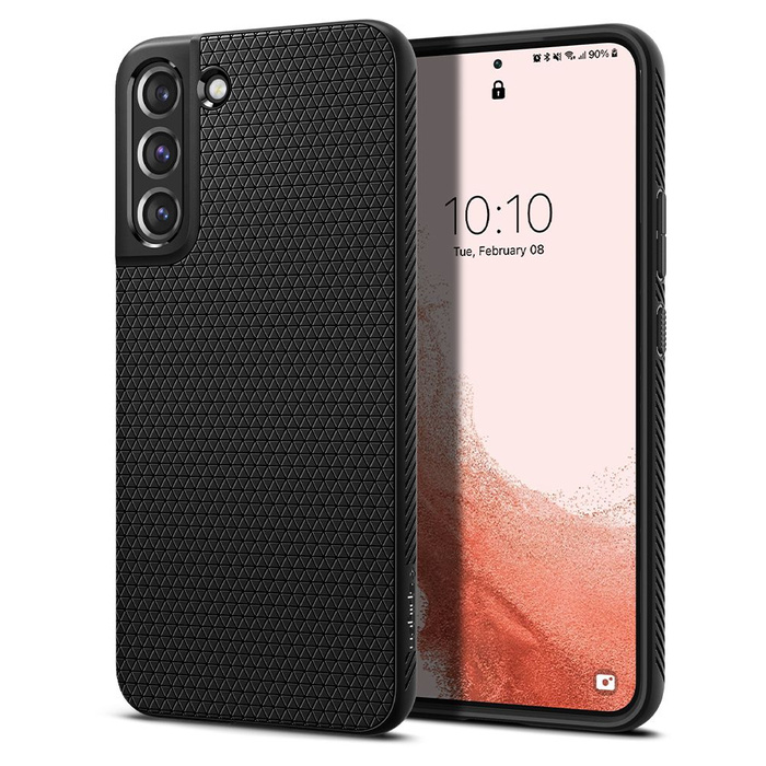 Coque Spigen S22 Liquid Air MATTE Noir Case