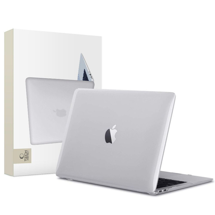 Pouzdro TECH-PROTECT Smartshell Macbook Air 13 2018 Průhledné průhledné pouzdro