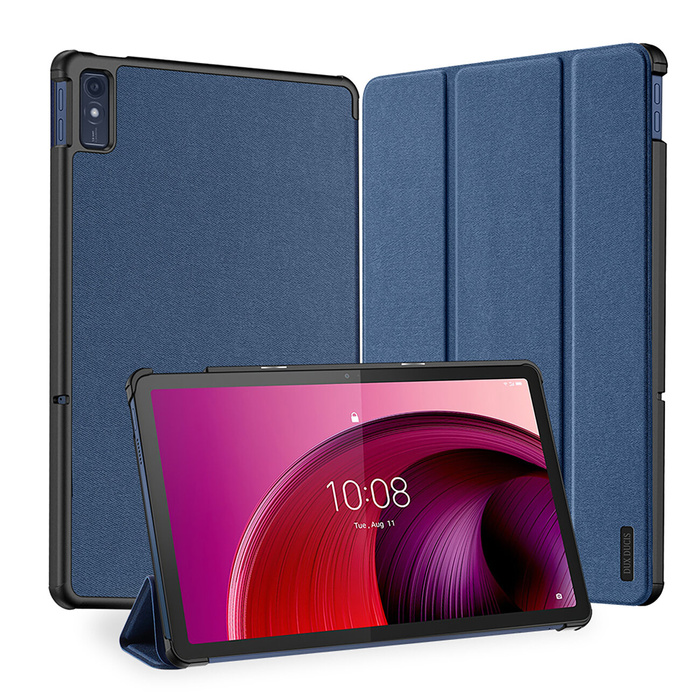 Étui de nuit intelligent Dux Ducis Domo pour tablette Lenovo Tab M10 10,6'' - bleu