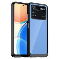 Funda Outer Space para Xiaomi Poco M4 Pro funda con marco flexible negro