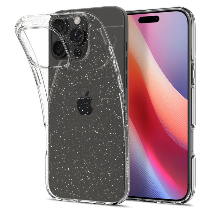 ETUI SPIGEN LIQUID CRYSTAL IPHONE 16 PRO GLITTER CRYSTAL übersetzt ins Deutsche wird zu SPIGEN LIQUID CRYSTAL IPHONE 16 PRO GLITTER CRYSTAL HÜLLE.