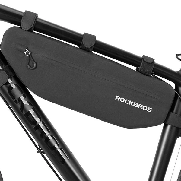 Rockbros AS-043 bicycle bag with Velcro 3l - black