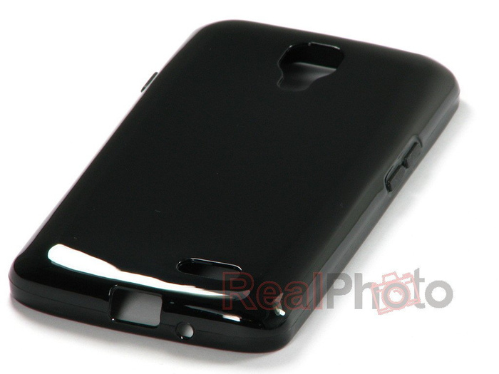 Jelly Case LG F70 Black Pouzdro Silikonové hladké pouzdro