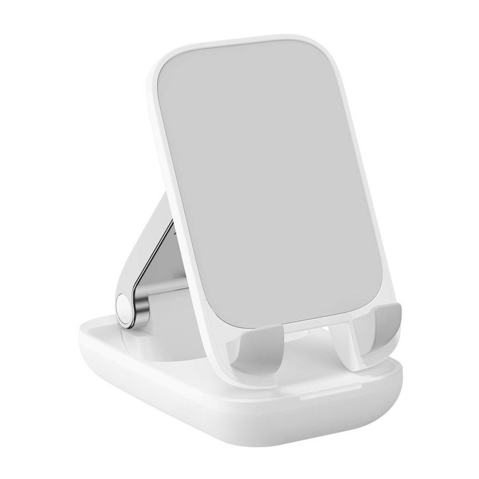 Supporto per telefono regolabile Baseus Seashell Series - bianco