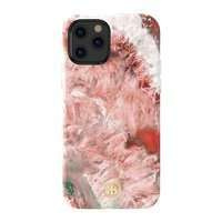 Kingxbar Agate Series case decorated printed Agate iPhone 12 mini red