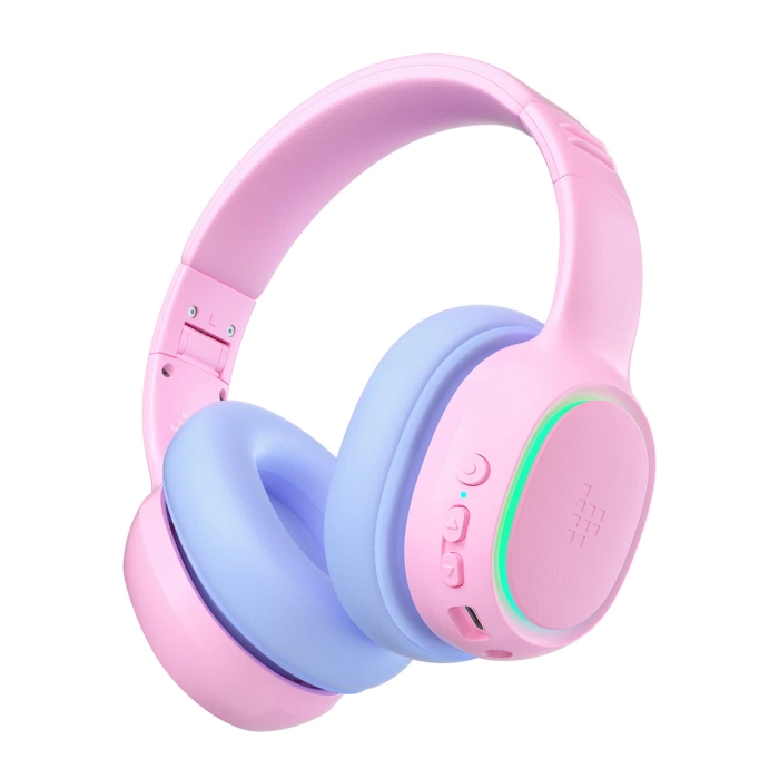 Tronsmart KH03 Wireless Headphones with ANC, for Kids, Safe - Pink