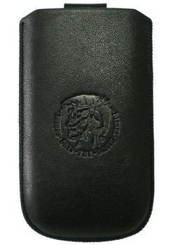 Universal Cover DIESEL Slim Sleeve L LEATHER Black