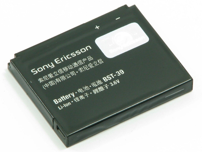 Akkumulátor SONY ERICSSON BST39 W380i W910i Eredeti SONY ERICSSON BST39 W380i W910i