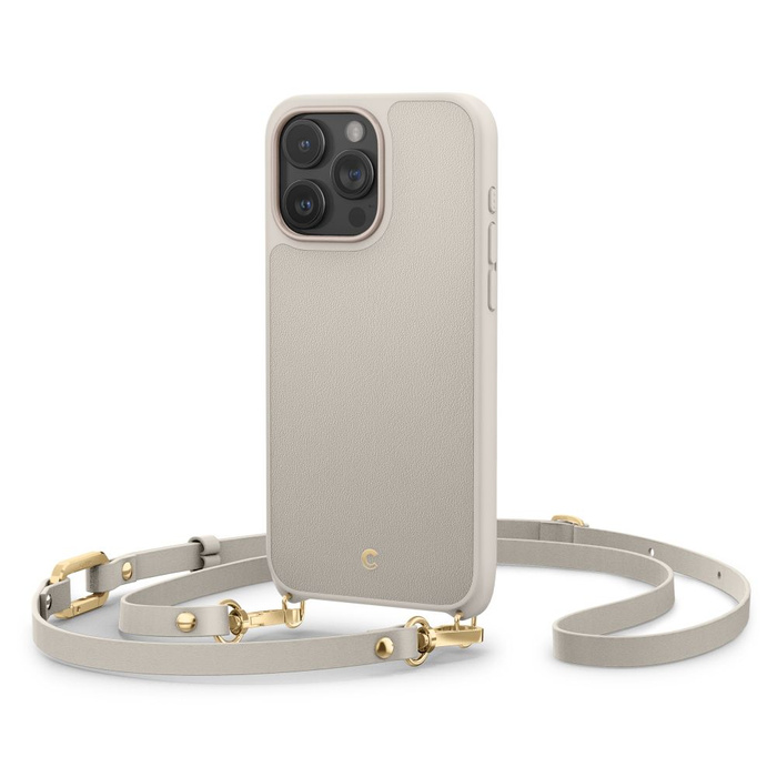 Case iPhone 15 Pro Max Spigen Cyrill Classic Charm Mag MagSafe Cream Case