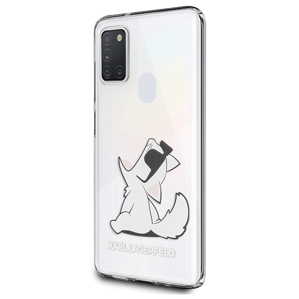 Case KARL LAGERFELD Samsung Galaxy M21 Choupette Fun Clear Case