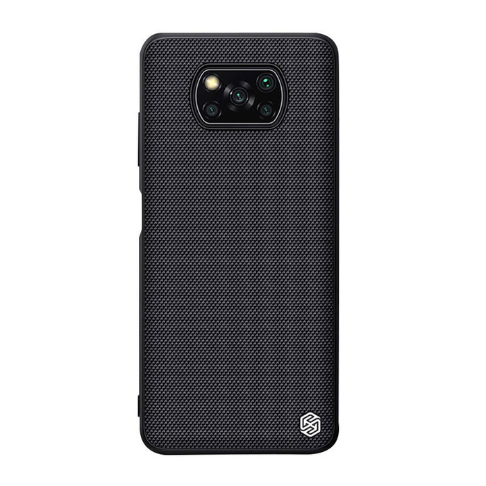 Case Nillkin Textured for Xiaomi POCO X3 NFC / X3 Pro (black)