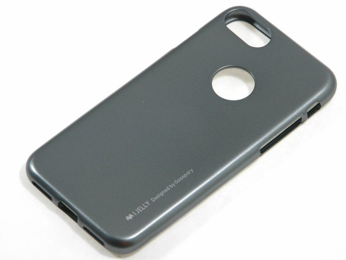 Cover MERCURY I-JELLY Case Apple iPhone 7 Grey Silicone Cover