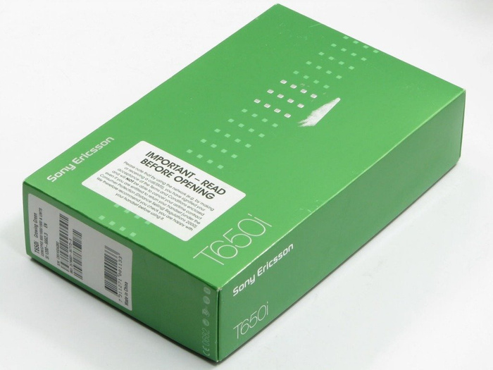 SONY ERICSSON T650i CD Box, Cavo Verde