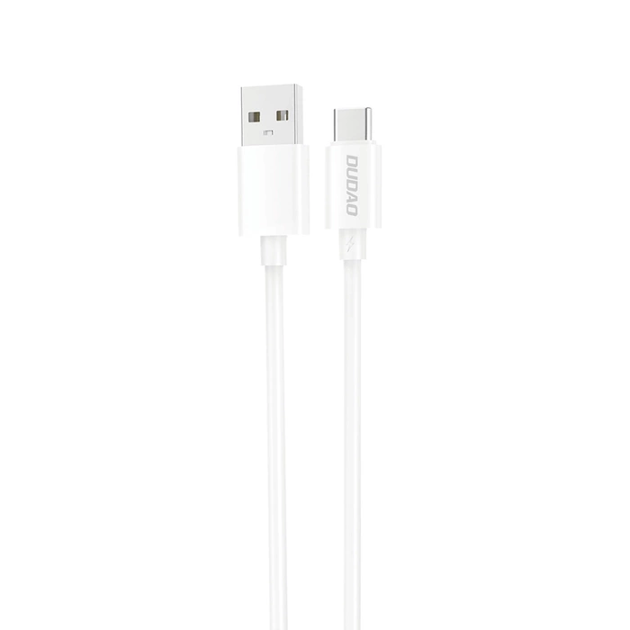 Dudao L4ST USB-A / USB-C cable 5A 1m - white