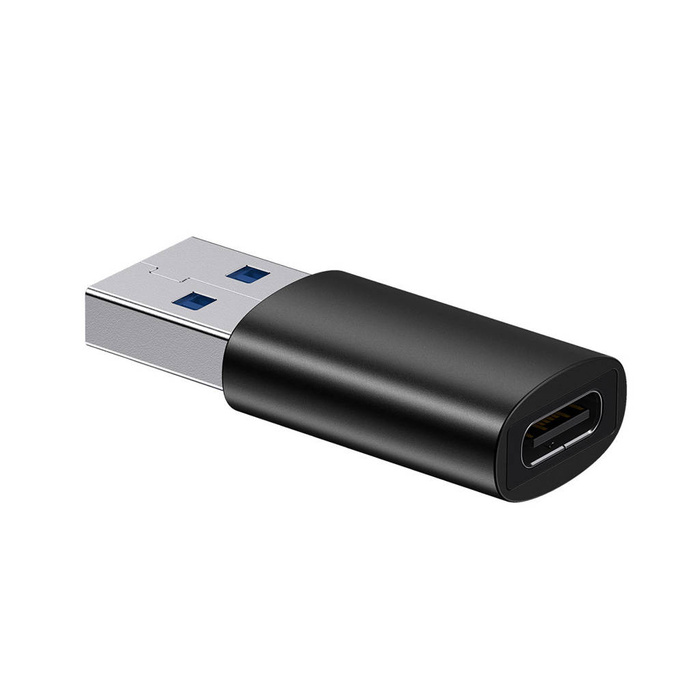 Baseus Mini OTG adaptér řady Ingenuity USB 3.1 na Type-C černý