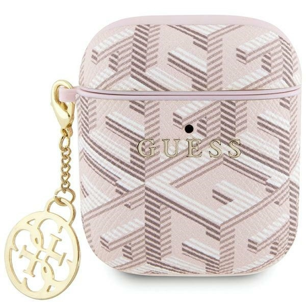 Case Guess GUA2PGCE4CP AirPods 1/2 cover pink/pink GCube Charm Case