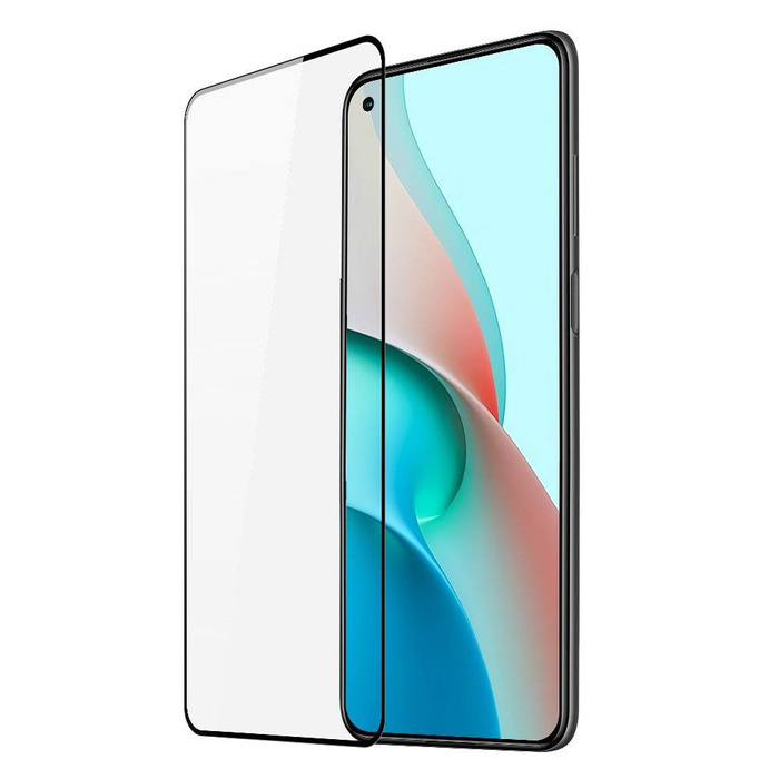 Dux Ducis 10D Tempered Glass 9H Full Screen Tempered Glass mit Rahmen Xiaomi Redmi Note 9T 5G / Redmi Note 9 5G Schwarz (case friendly)