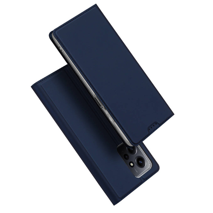 Dux Ducis Skin Pro Hülle für Xiaomi Redmi Note 12 Flip Card Wallet Stand Blau