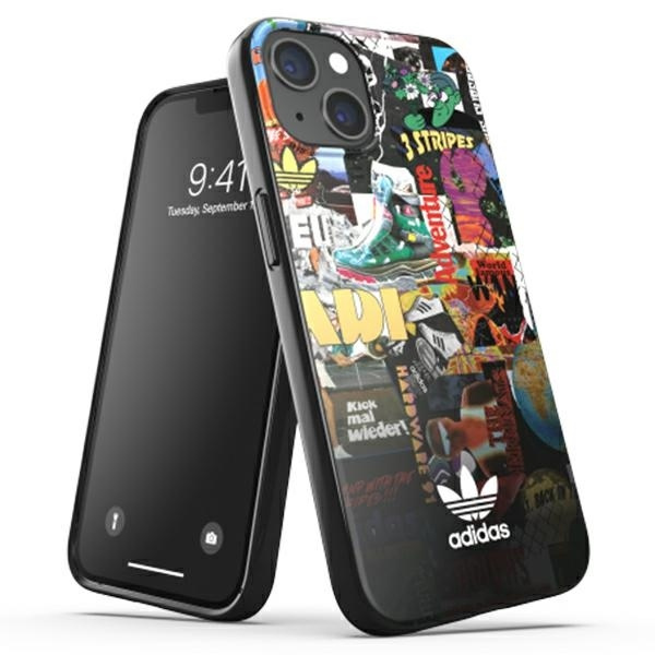 Coque ADIDAS iPhone 13 13 Pro Snap Case Graphic Multicolour Case